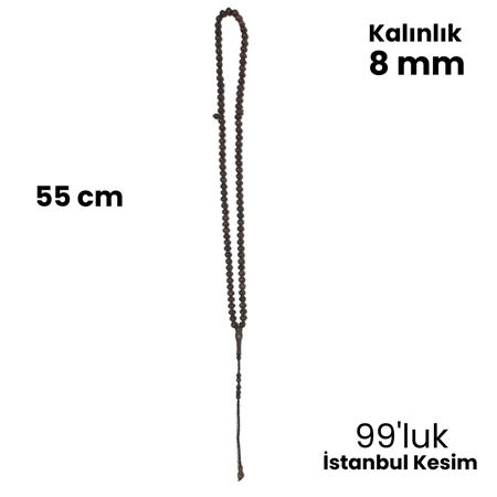 Kuka Tesbih  8 MM 99'LUK