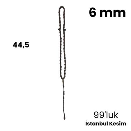 Kuka Tesbih  6 MM 99'LUK
