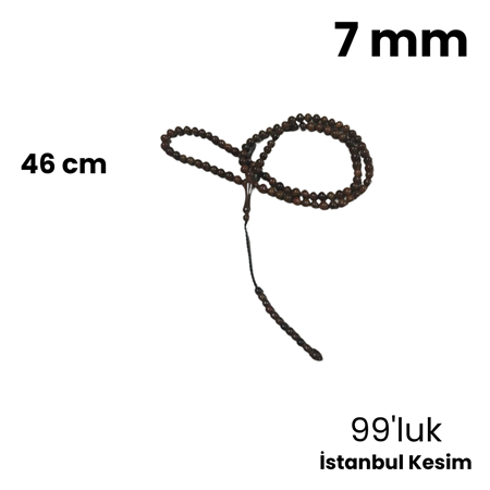 Kuka Tesbih  7 MM 99'Luk