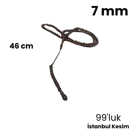 Kuka Tesbih  7 MM 99'Luk