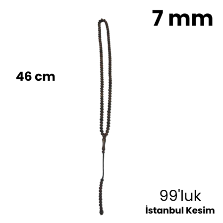 Kuka Tesbih  7 MM 99'Luk