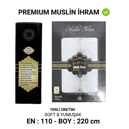 Premium Müslin Kumaş İhram
